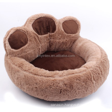 Round orthopedic luxury dog furniture beds for large dogs